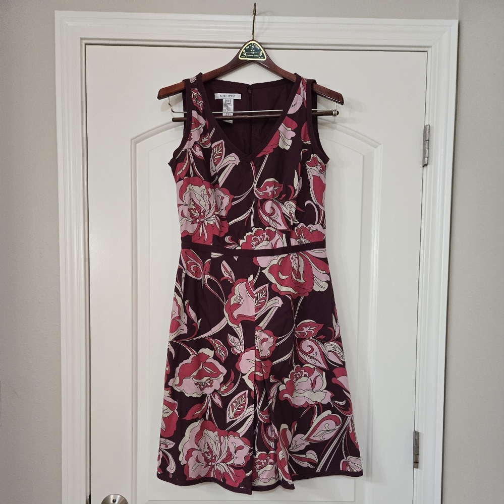 Nine West Deep Purple Dress